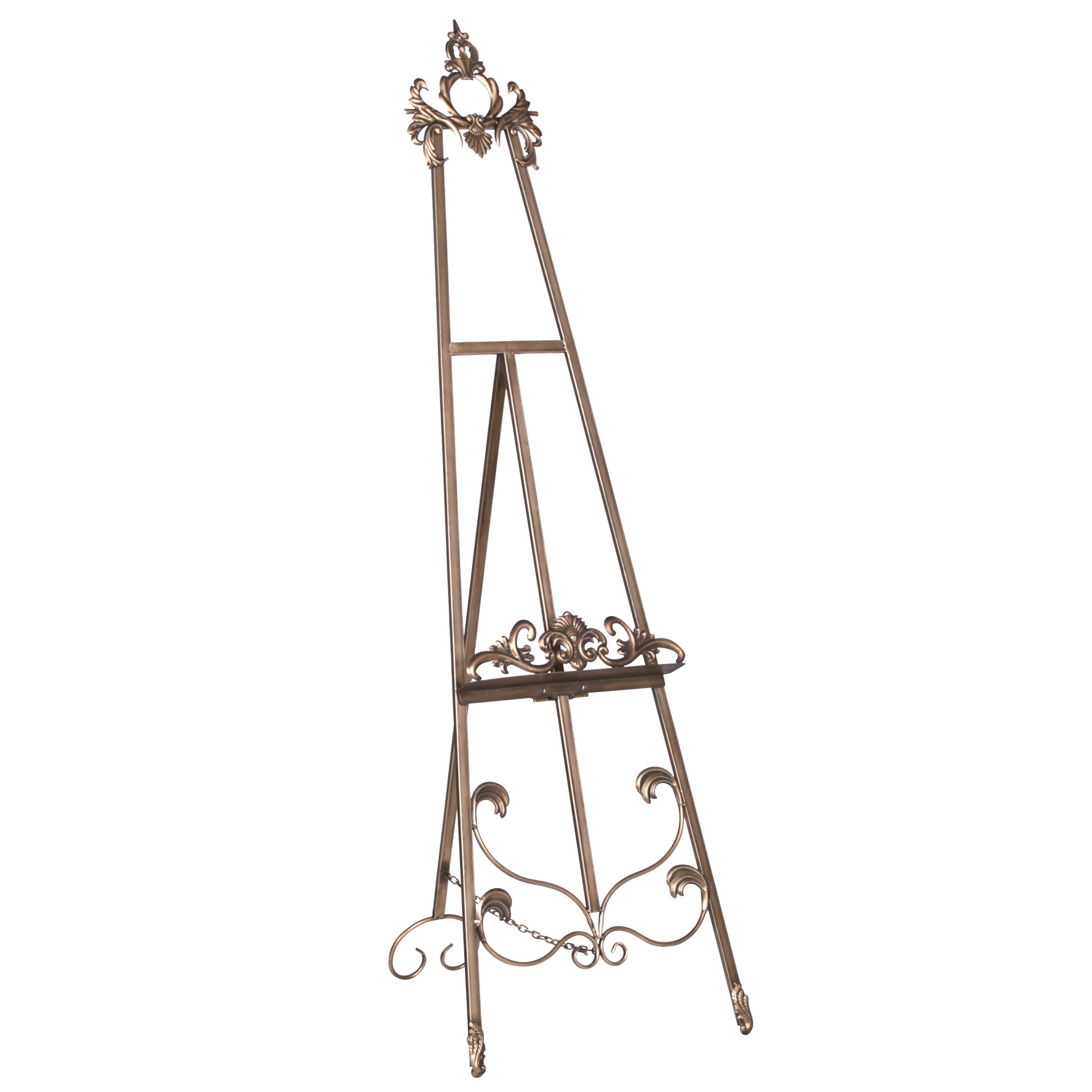 Antiqued Gold Metal Easel 165cm – PRE ORDER ETA of 08/06/24