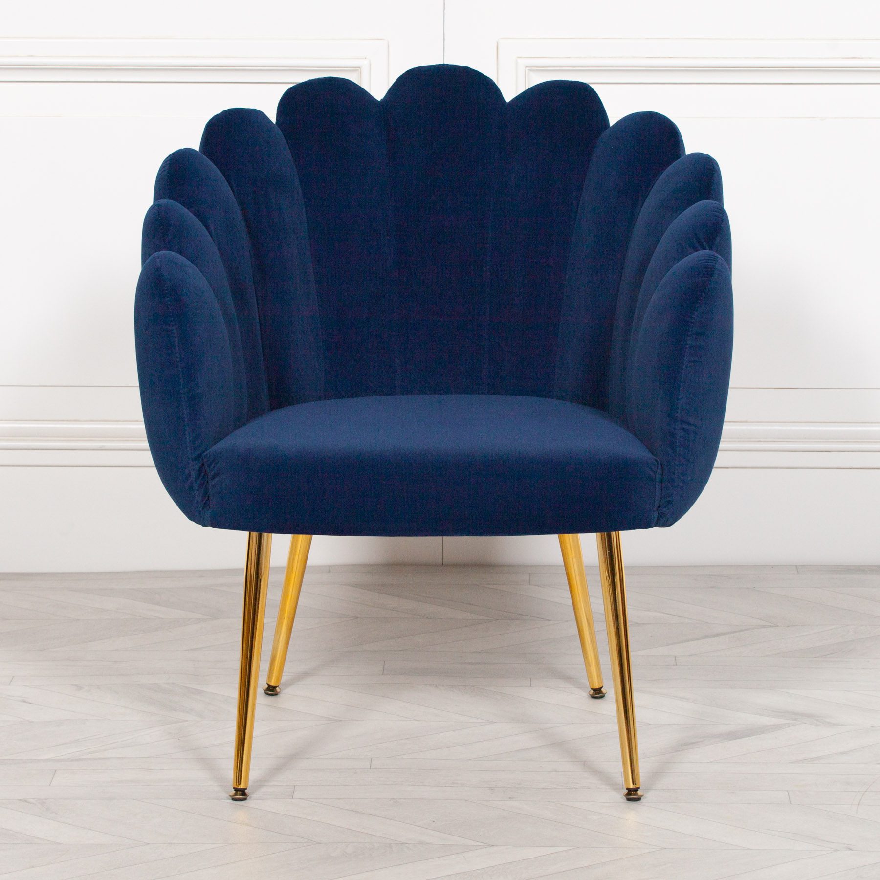 navy bedroom chair