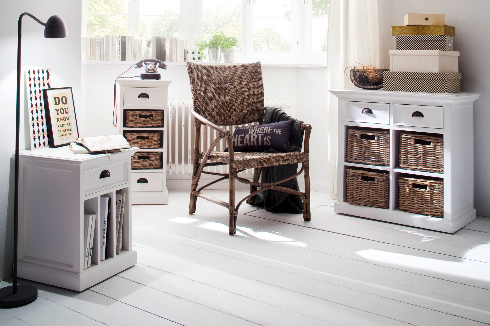 Small Buffet w/ basket set