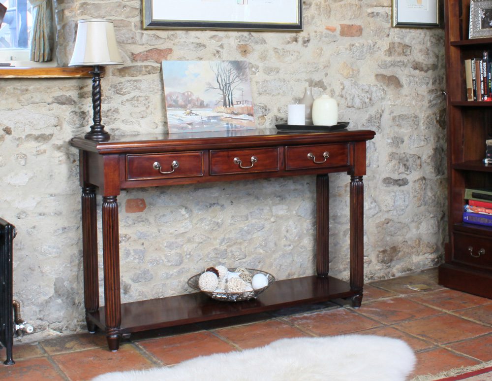 La Roque Console / Hall Table (With Drawers)