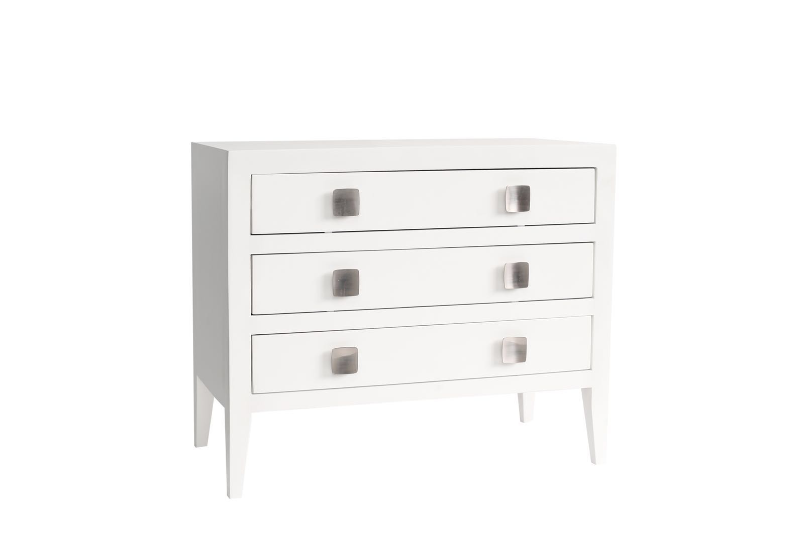 Tatsfield Chest of Drawers White Glasstone Furniture