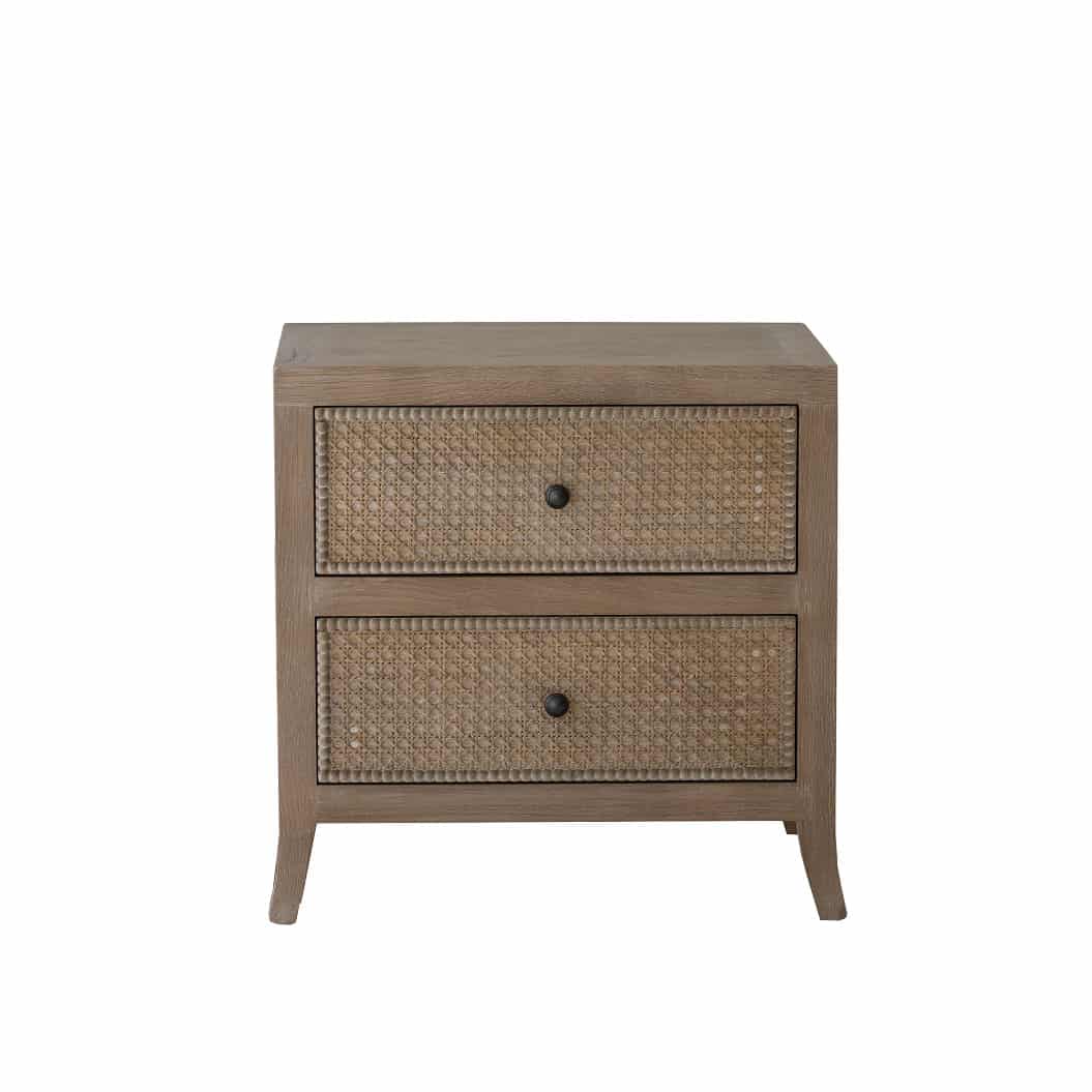 Witley Blue Small Round Bedside