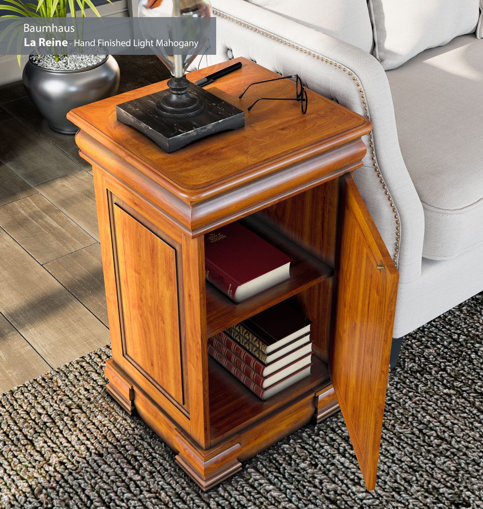 La Reine Lamp Table / Bedside Cabinet