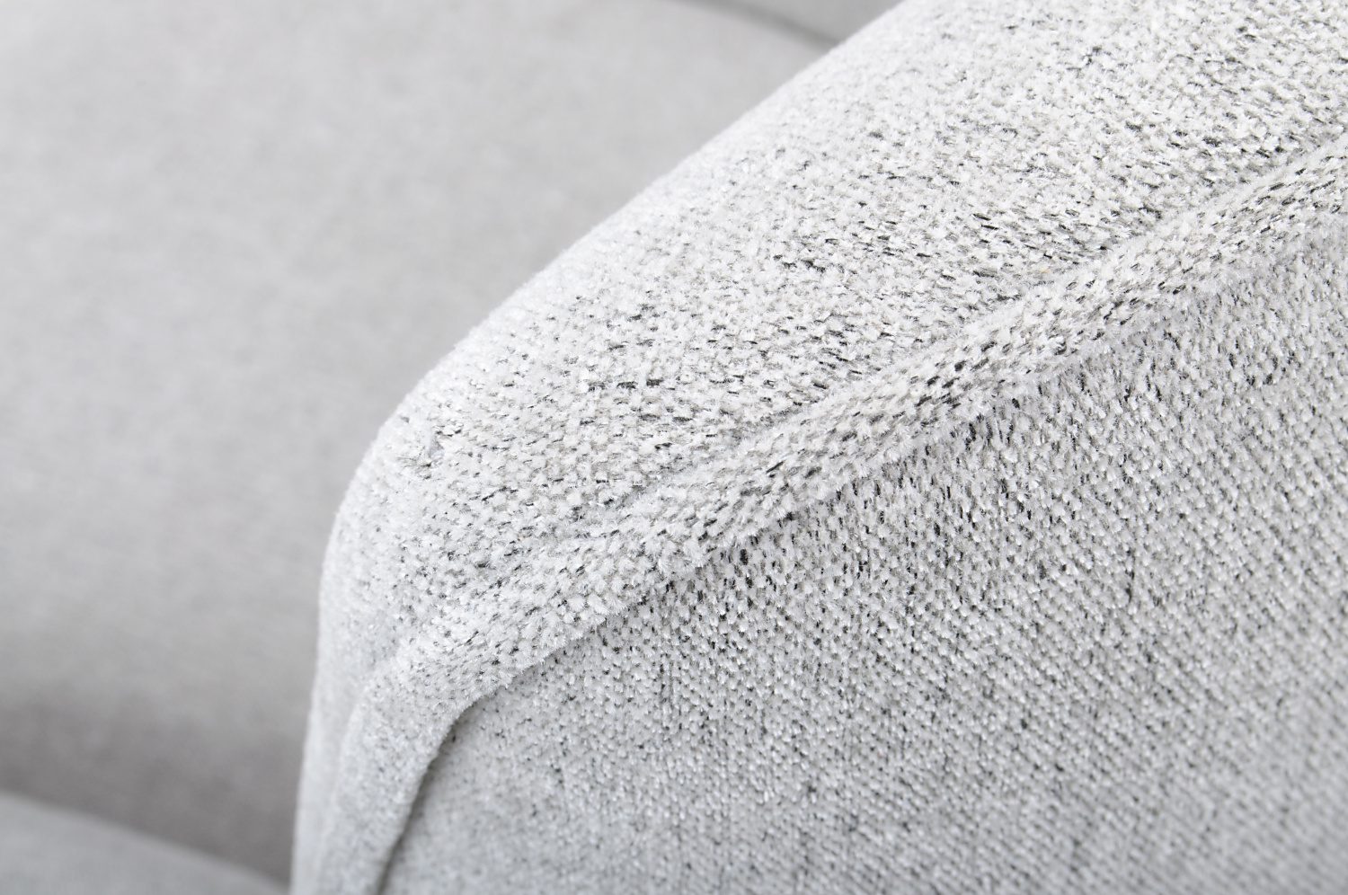 Cinema Flax Effect Silver Grey Armchair