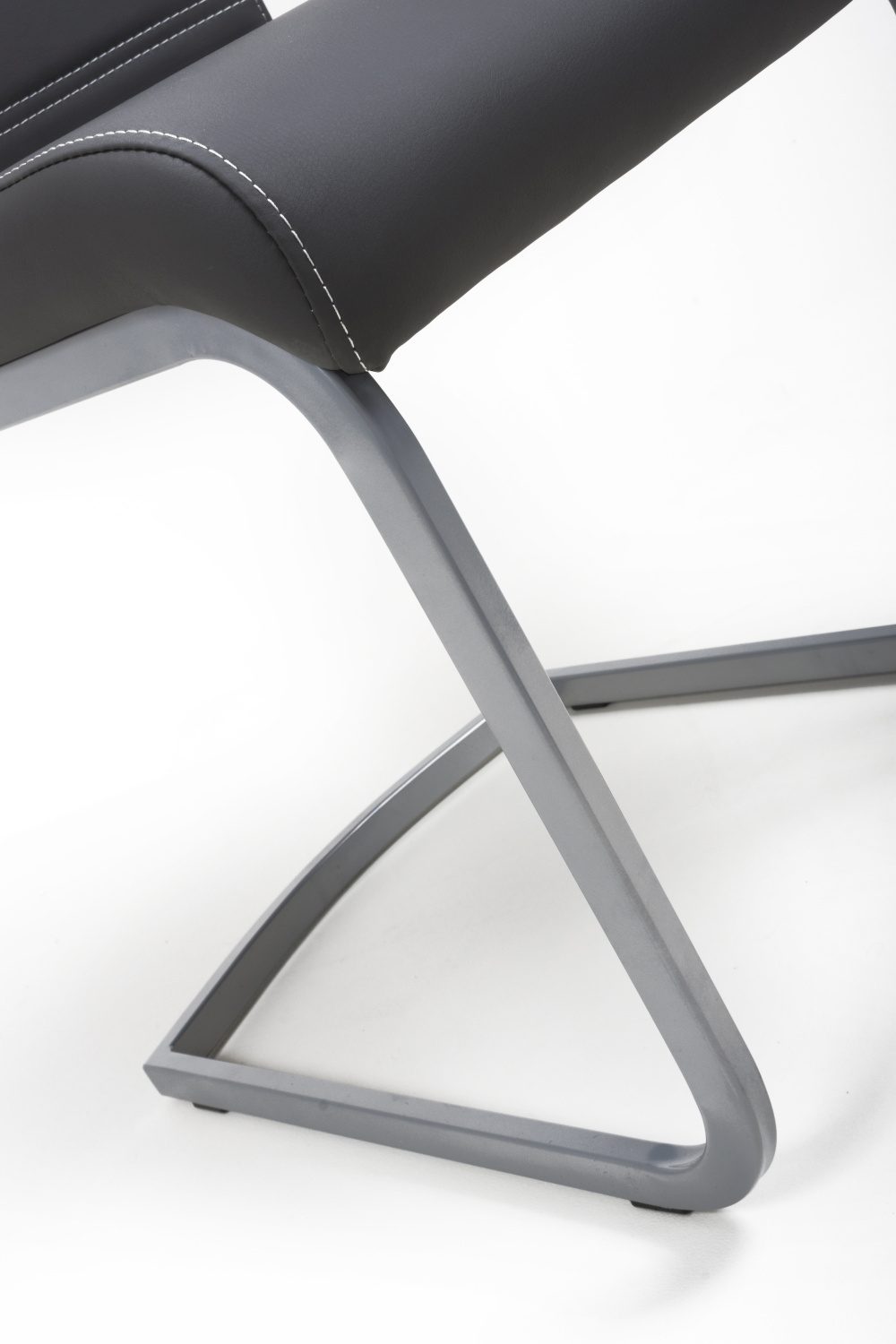 Callisto Suede Effect Dark Grey Dining Chair