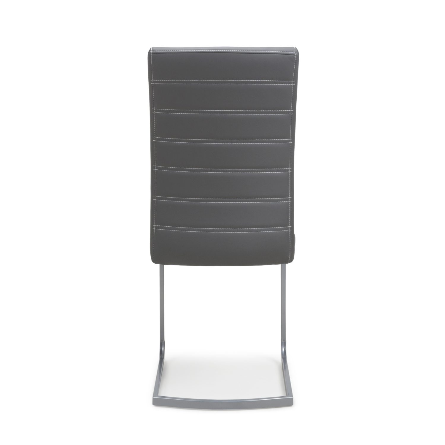 Callisto Suede Effect Dark Grey Dining Chair