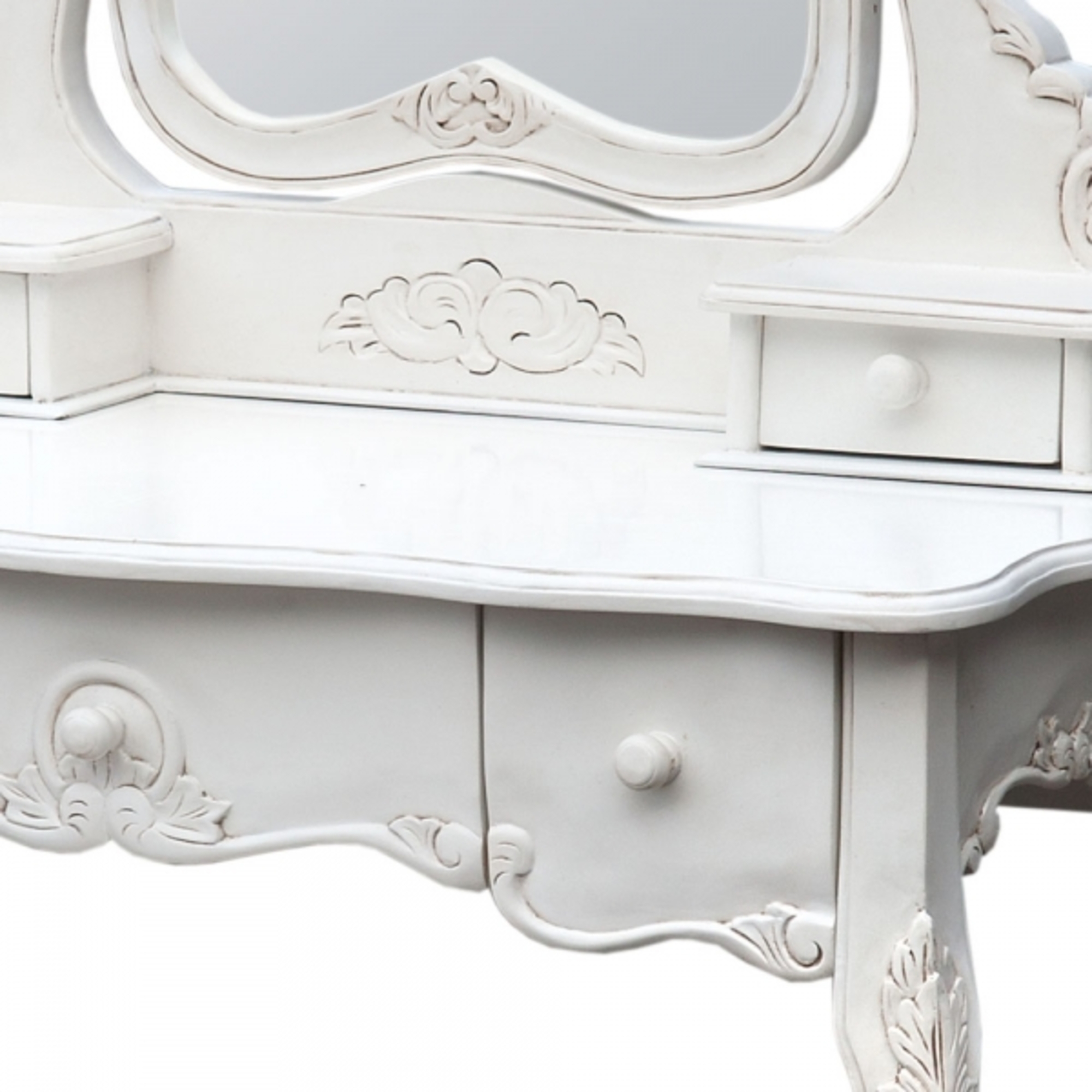 Dressing Table Set – White