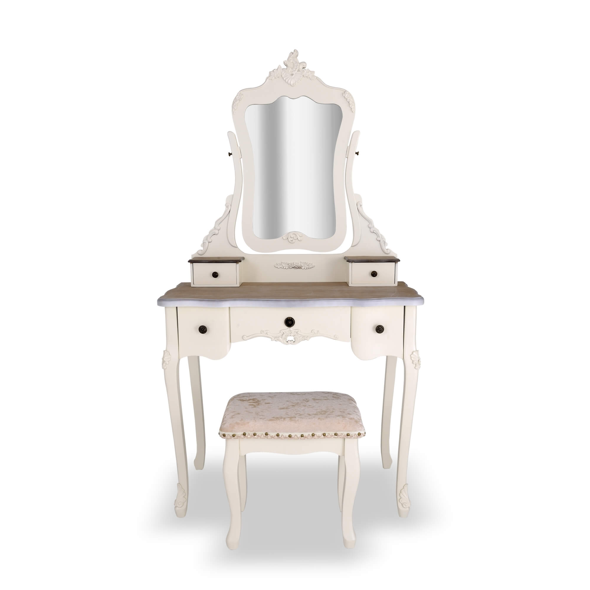 Appleby Dressing Table Set – White