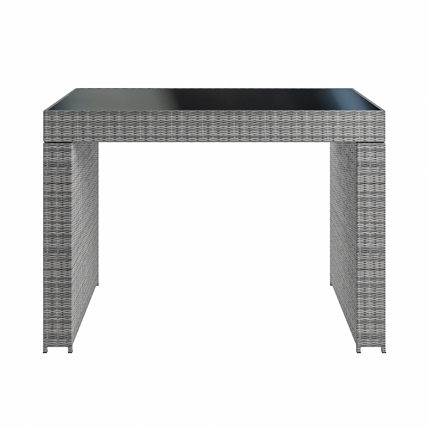 Natural Rattan Garden Bar Cube Set with 6 Stools – Fortrose