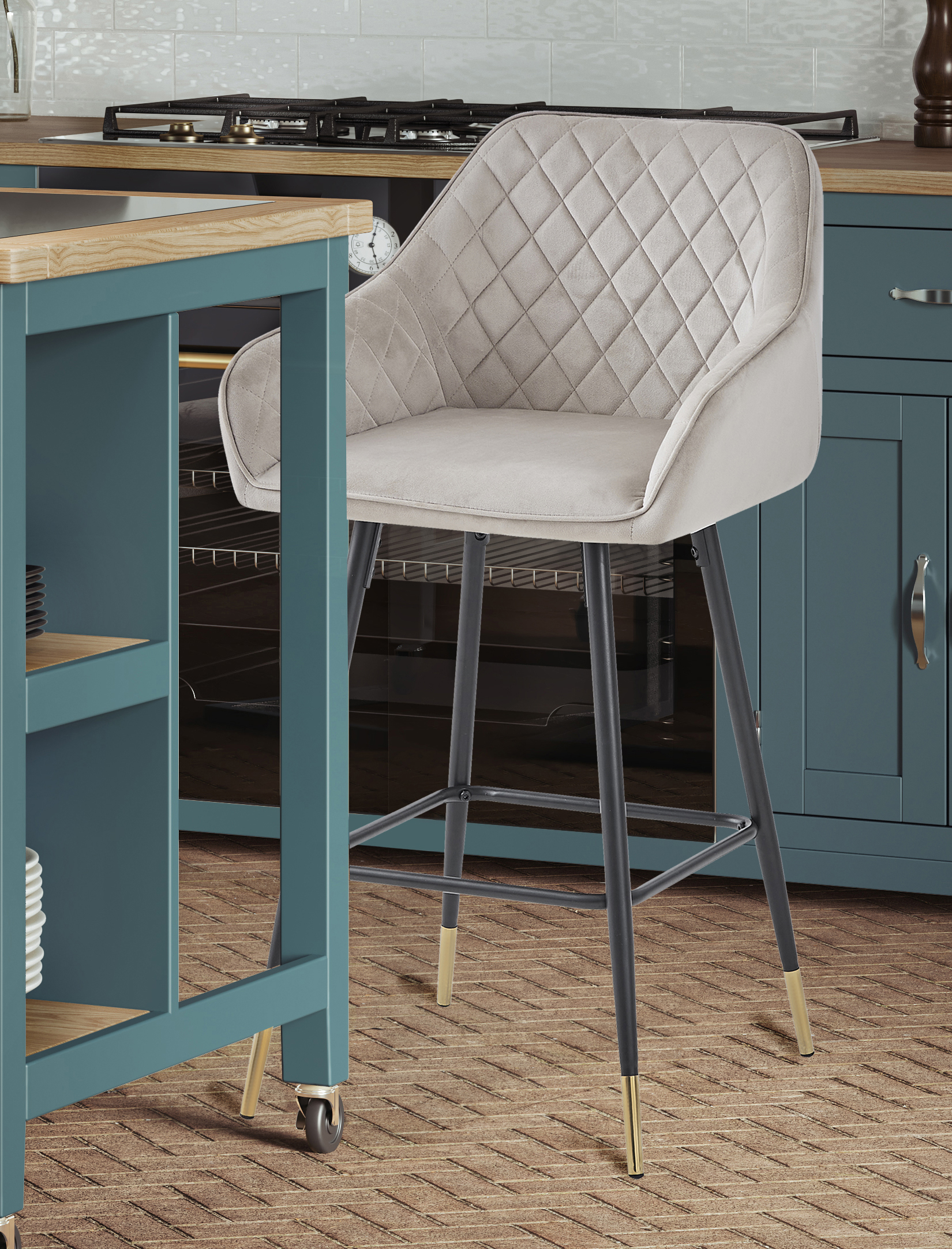 Bar Stool – MINK (Pack of Two)